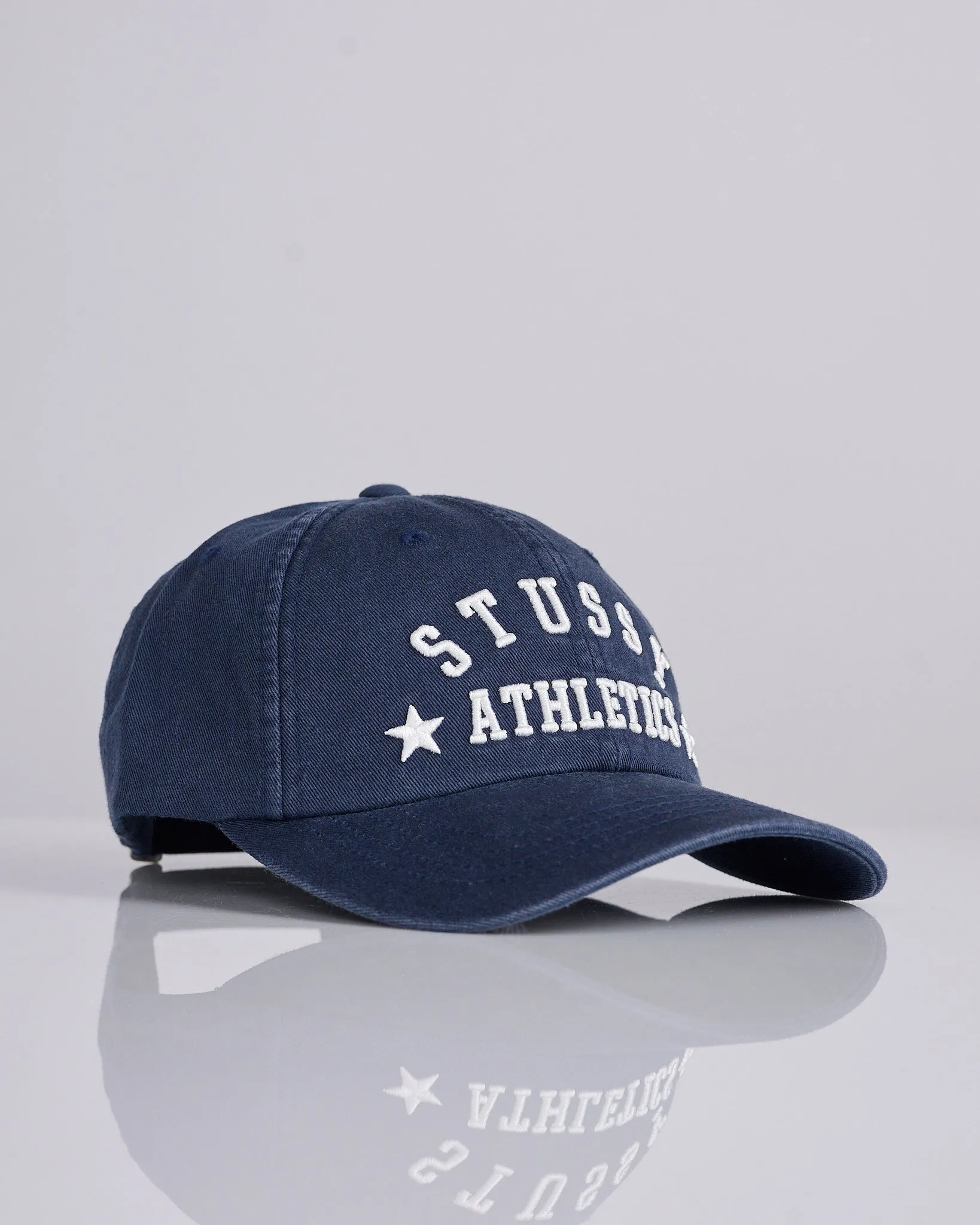 Stussy LP Athletics Strapback Cap Navy