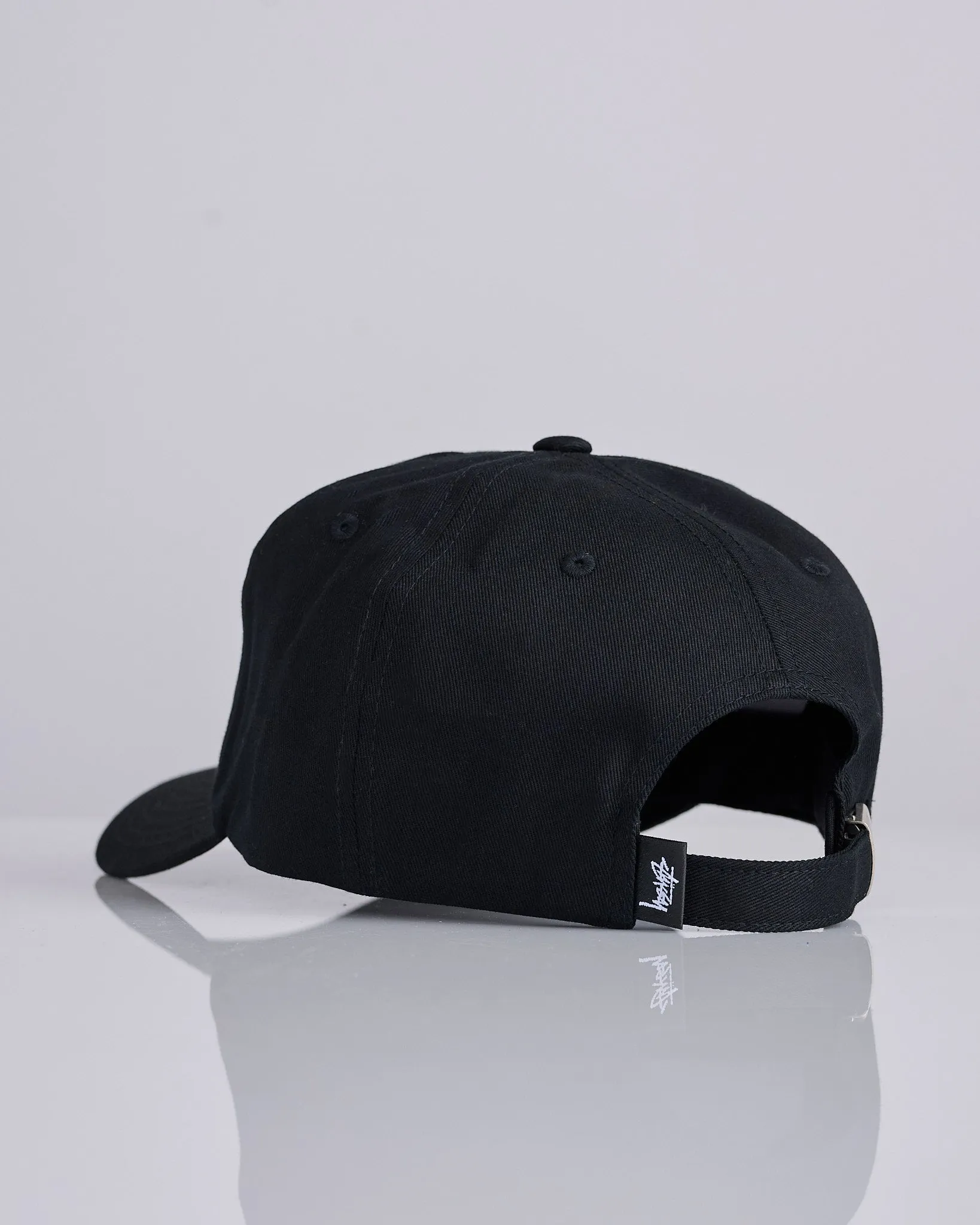 Stussy Mid Depth Int. Sport Strapback Cap Black
