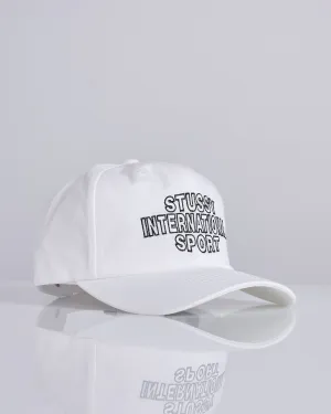 Stussy Mid Depth Int. Sport Strapback Cap White