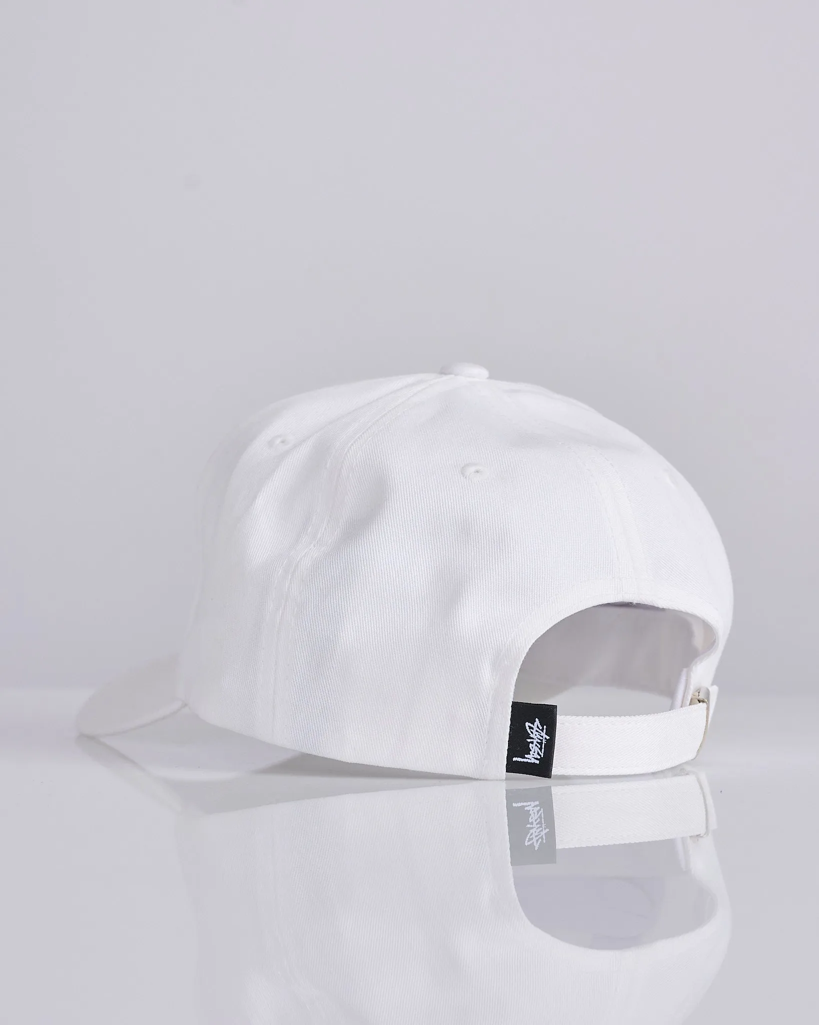 Stussy Mid Depth Int. Sport Strapback Cap White