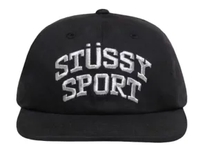 Stussy Mid Depth Sport Snapback Black/Metallic