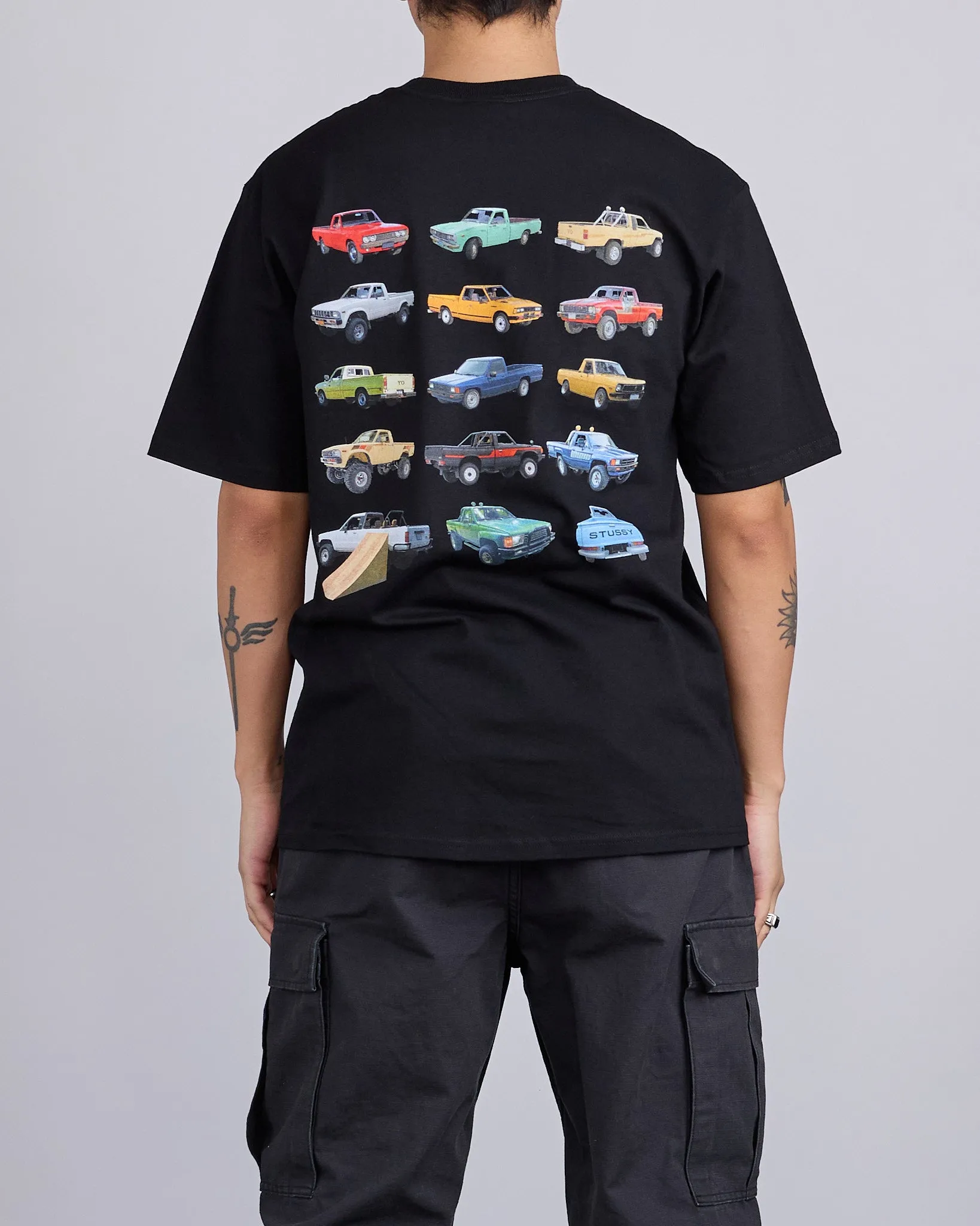 Stussy Pick-Up T-Shirt Black