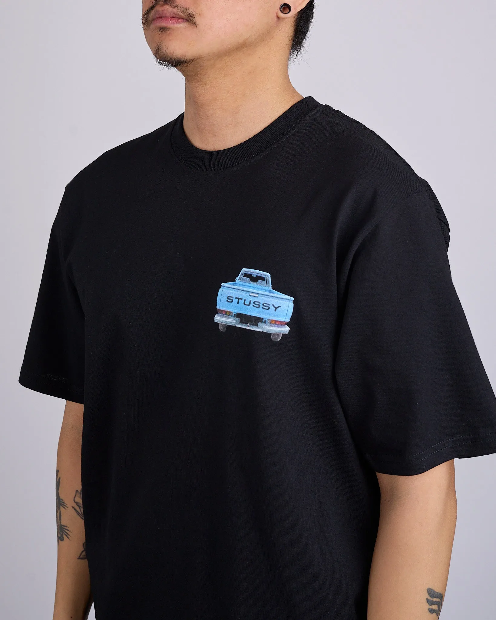 Stussy Pick-Up T-Shirt Black