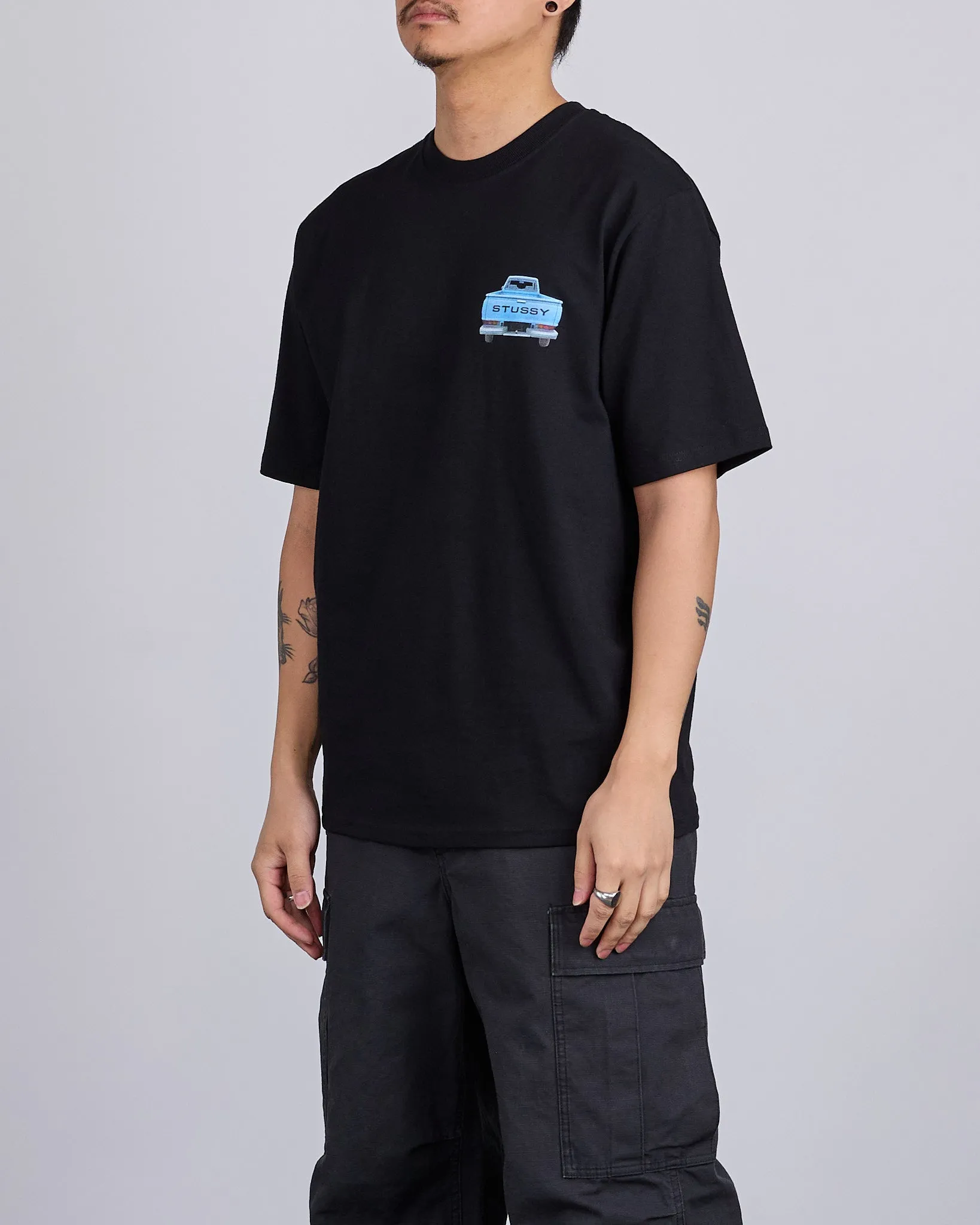Stussy Pick-Up T-Shirt Black