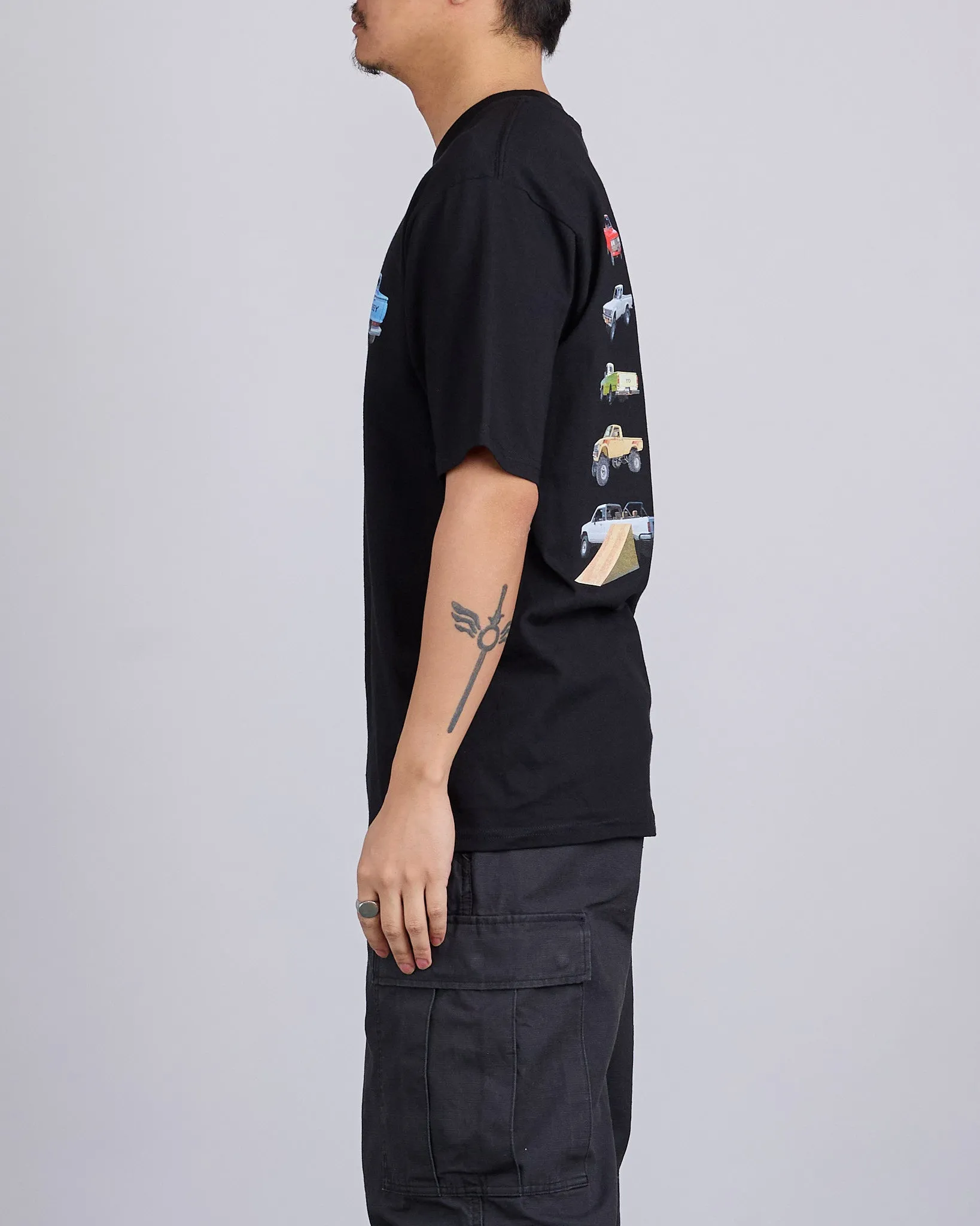 Stussy Pick-Up T-Shirt Black