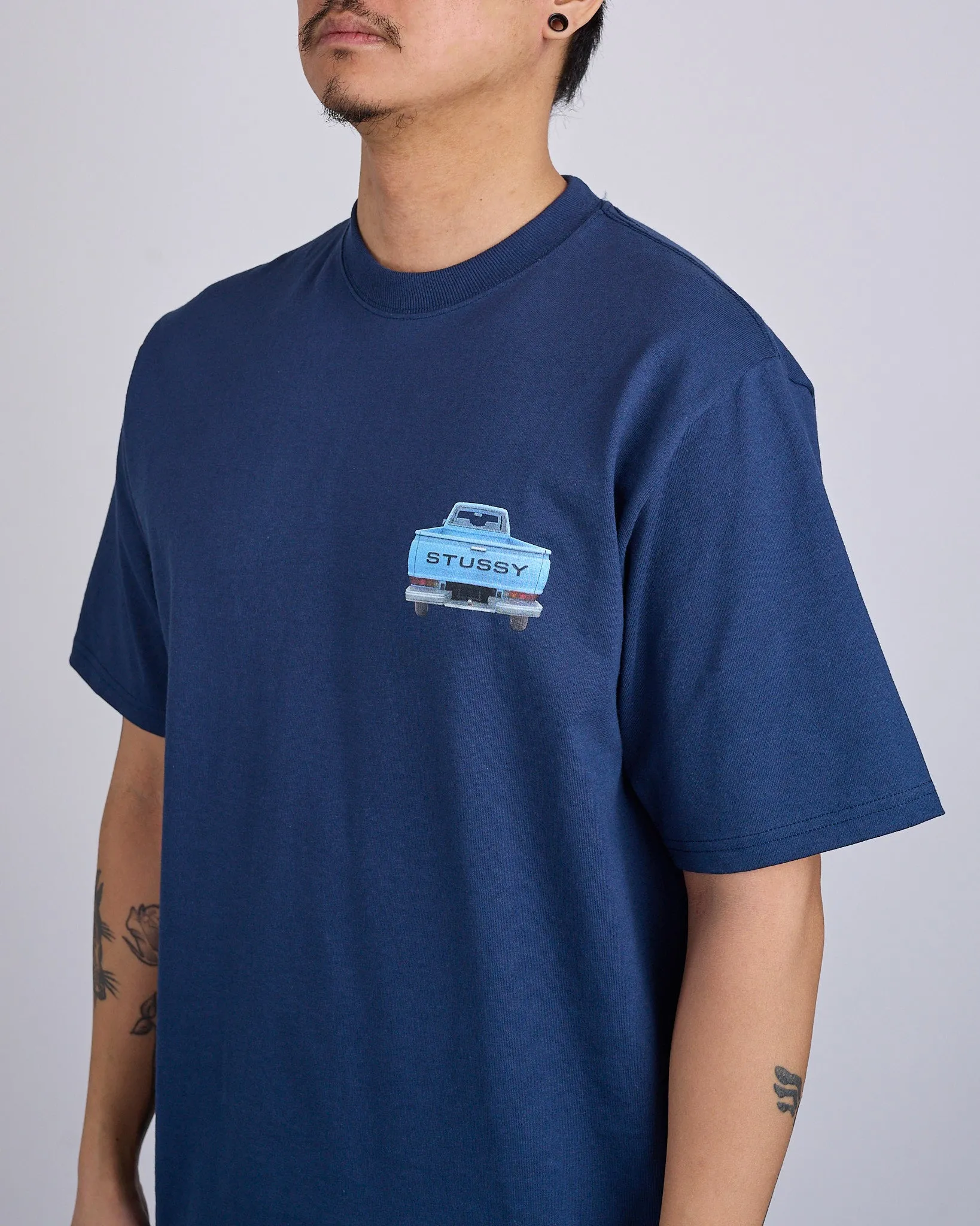 Stussy Pick-Up T-Shirt Navy