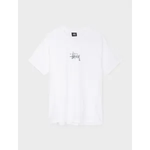 STUSSY PRISM LOGO TEE WHITE 1904117