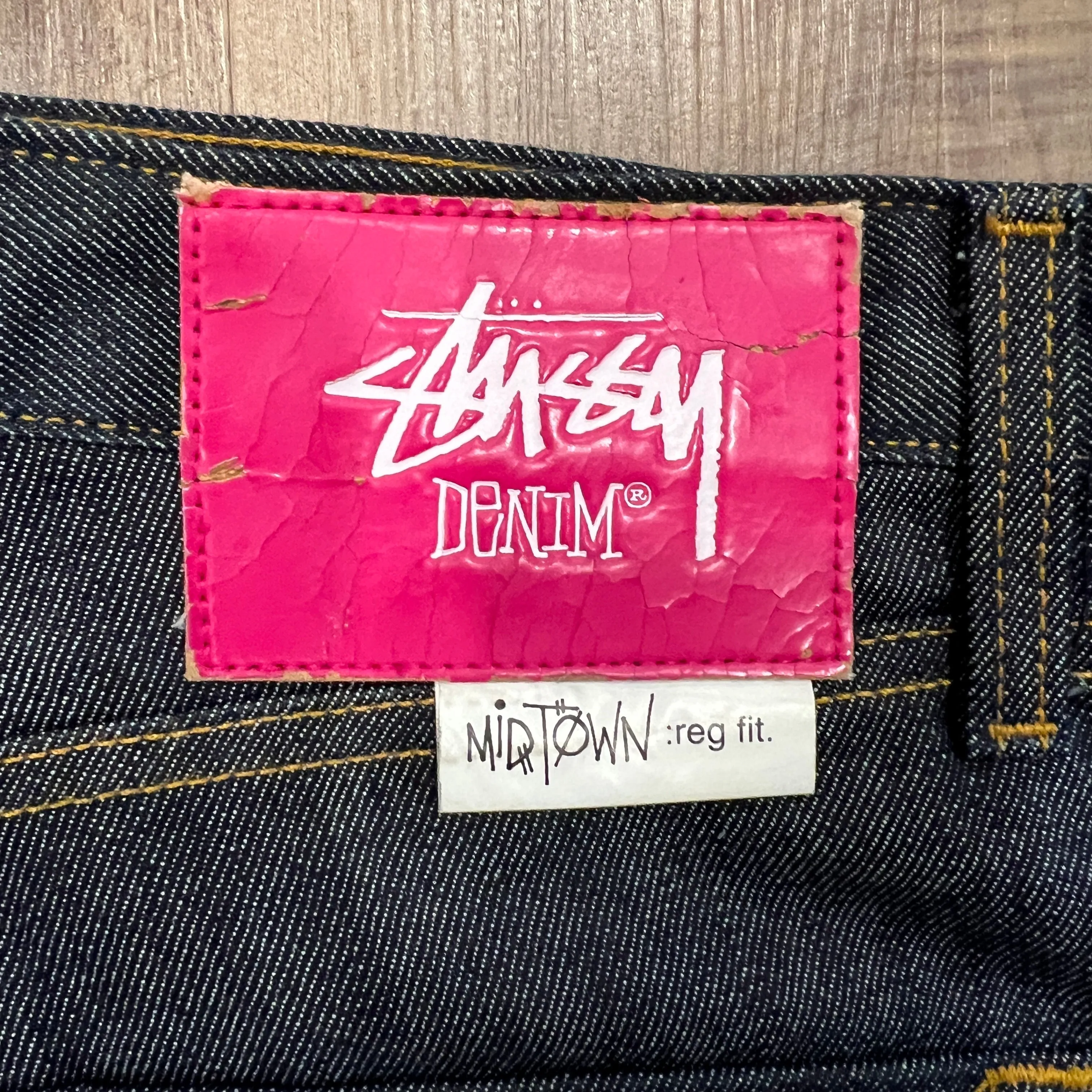 Stussy Rough And Rugged Denim Midtown Regular Fit
