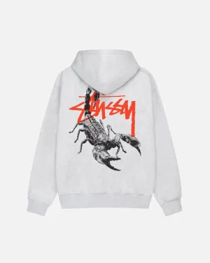 STUSSY SCORPION ZIP HOODIE
