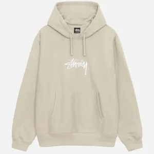 STUSSY STOCK LOGO HOODIE