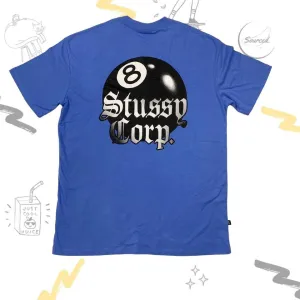 Stussy T-shirt 8 Ball Back Graphic