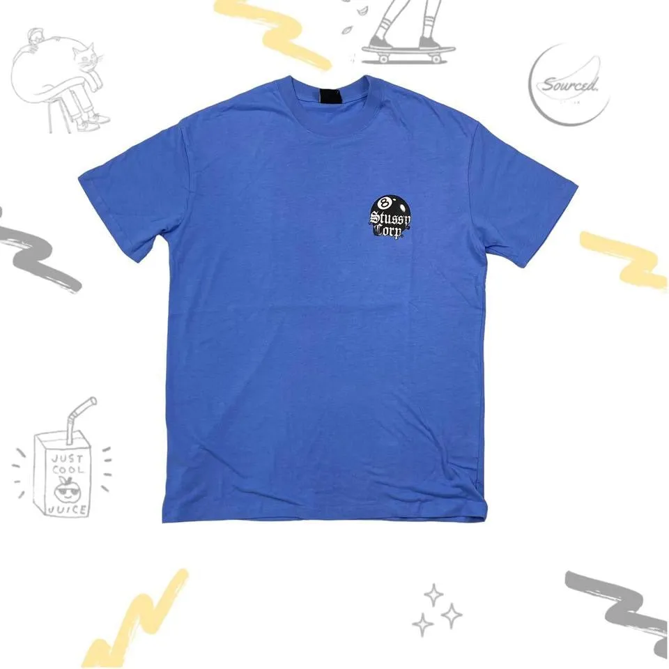Stussy T-shirt 8 Ball Back Graphic