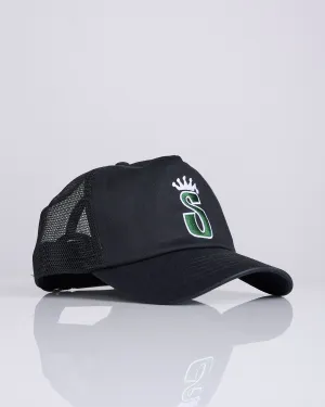 Stussy Trucker S Crown Cap Shadow Black