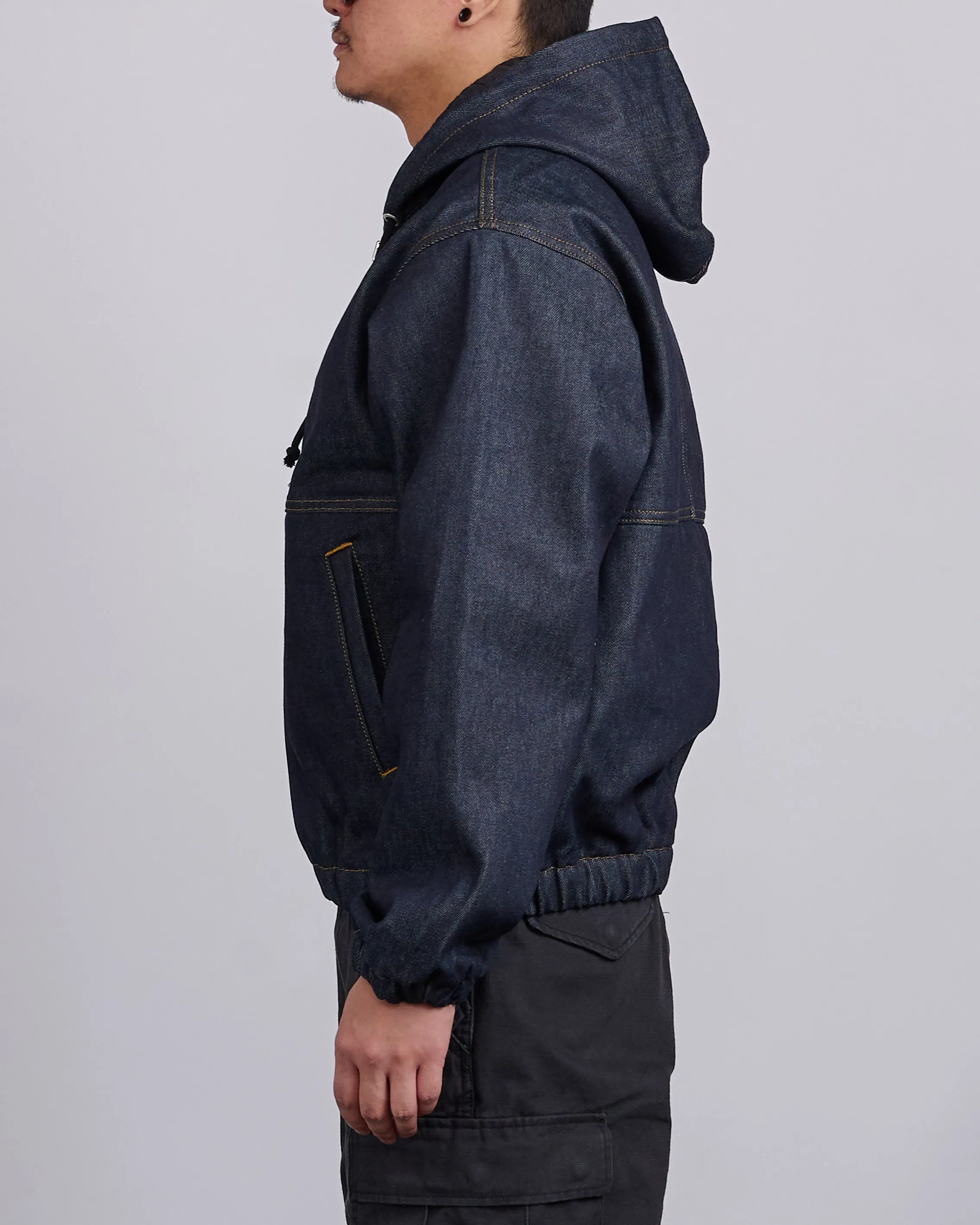 Stussy Work Jacket Denim Raw Indigo