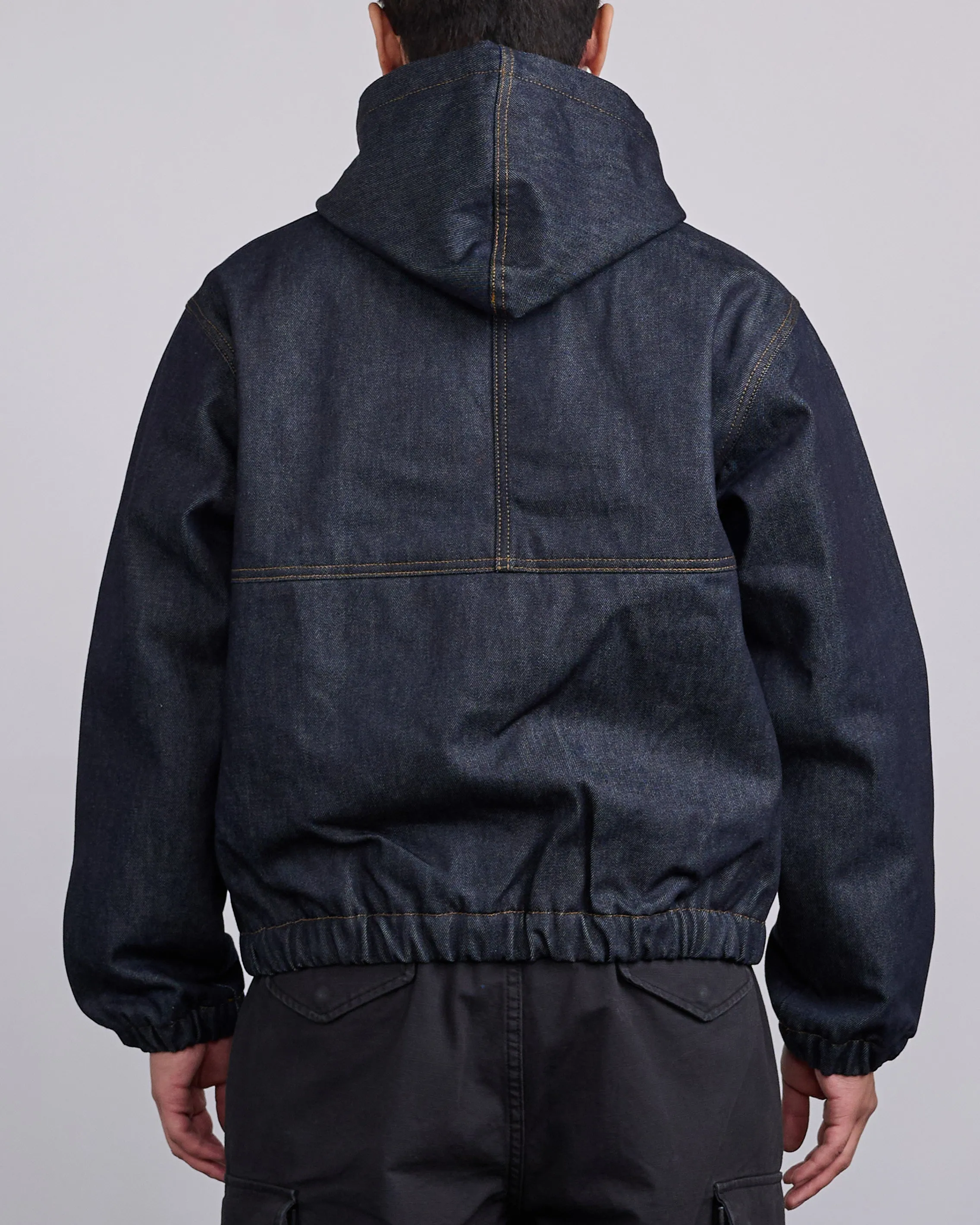 Stussy Work Jacket Denim Raw Indigo