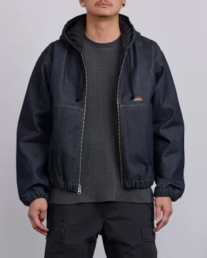Stussy Work Jacket Denim Raw Indigo