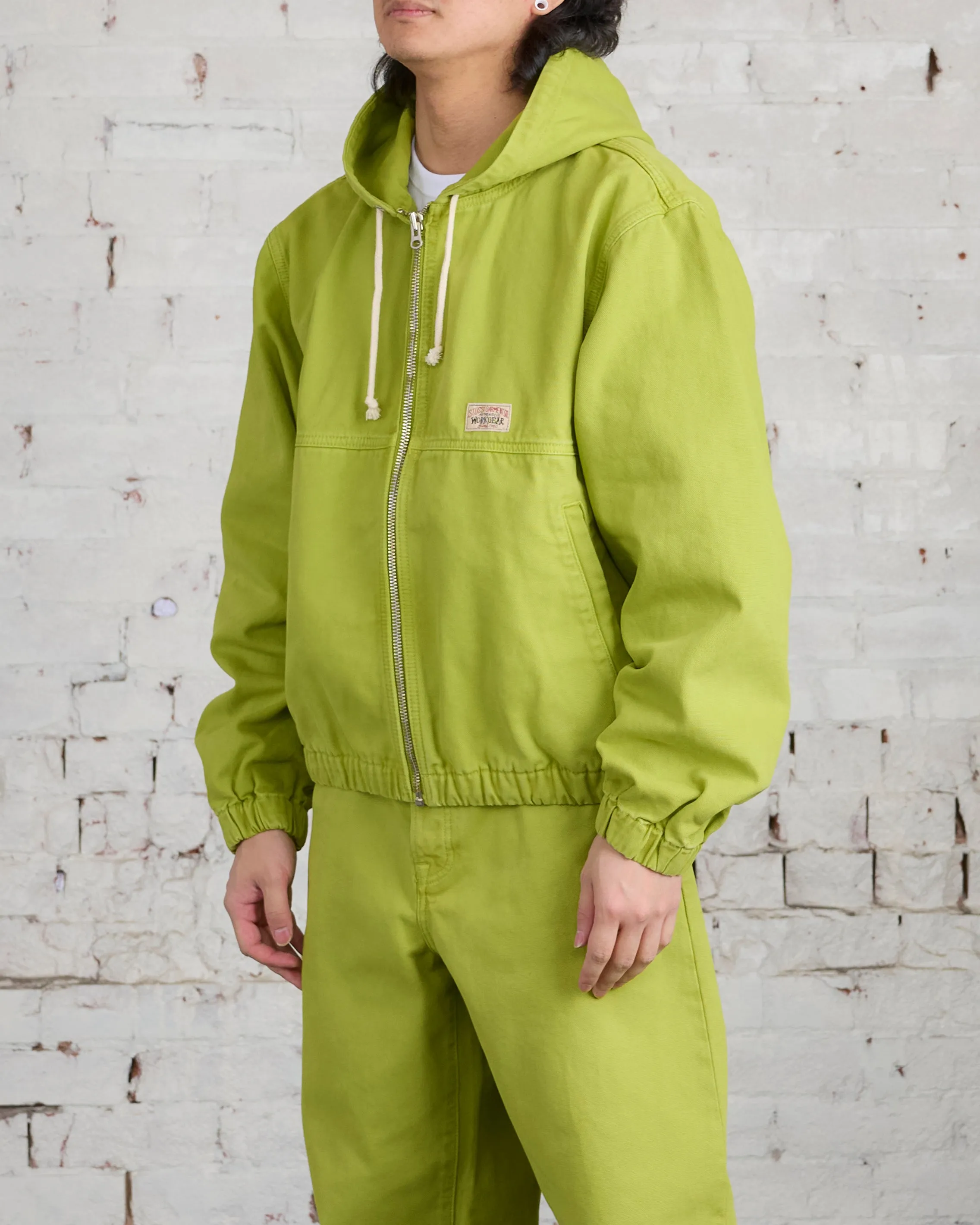 Stussy Work Jacket Unlined Canvas Cactus