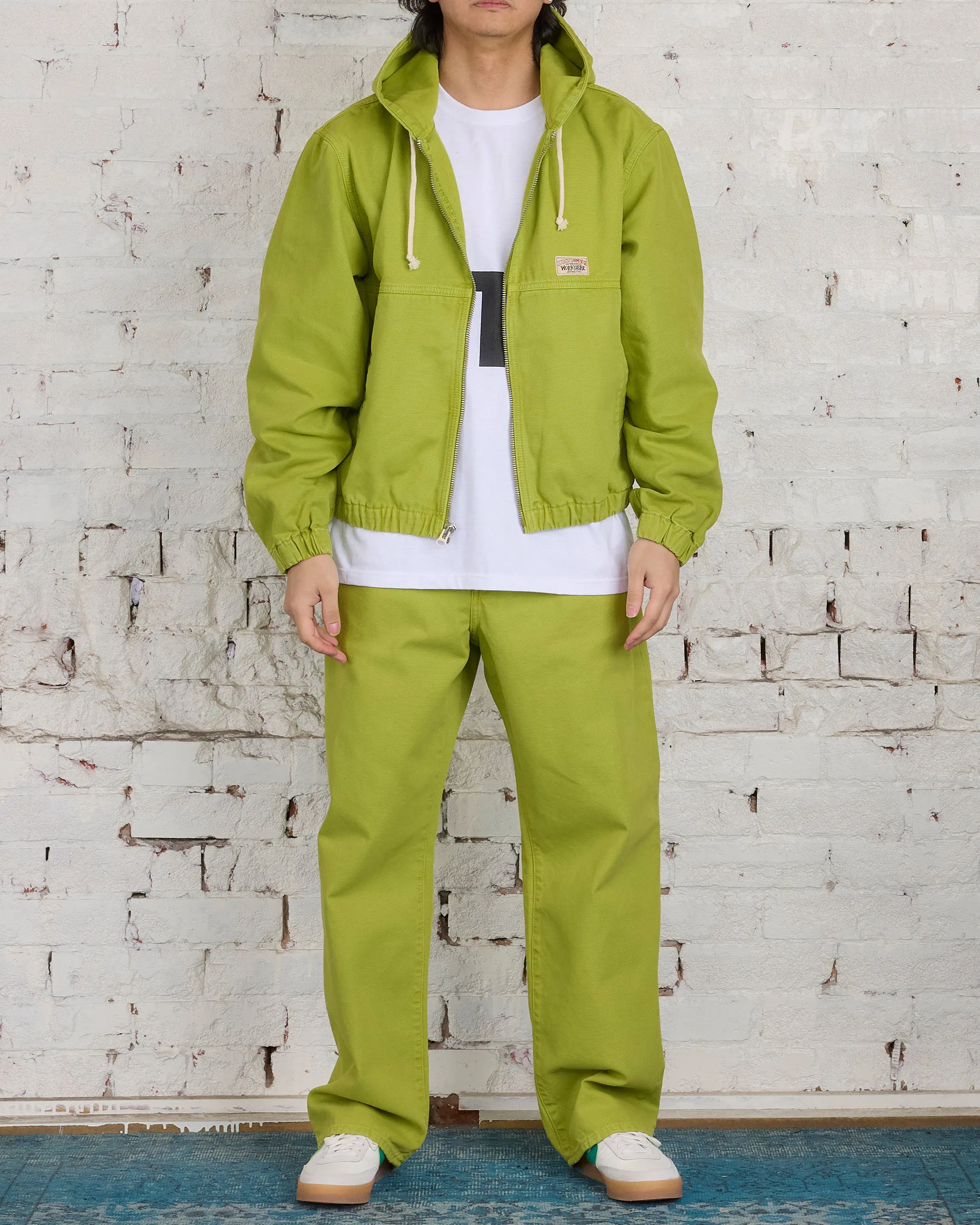 Stussy Work Jacket Unlined Canvas Cactus