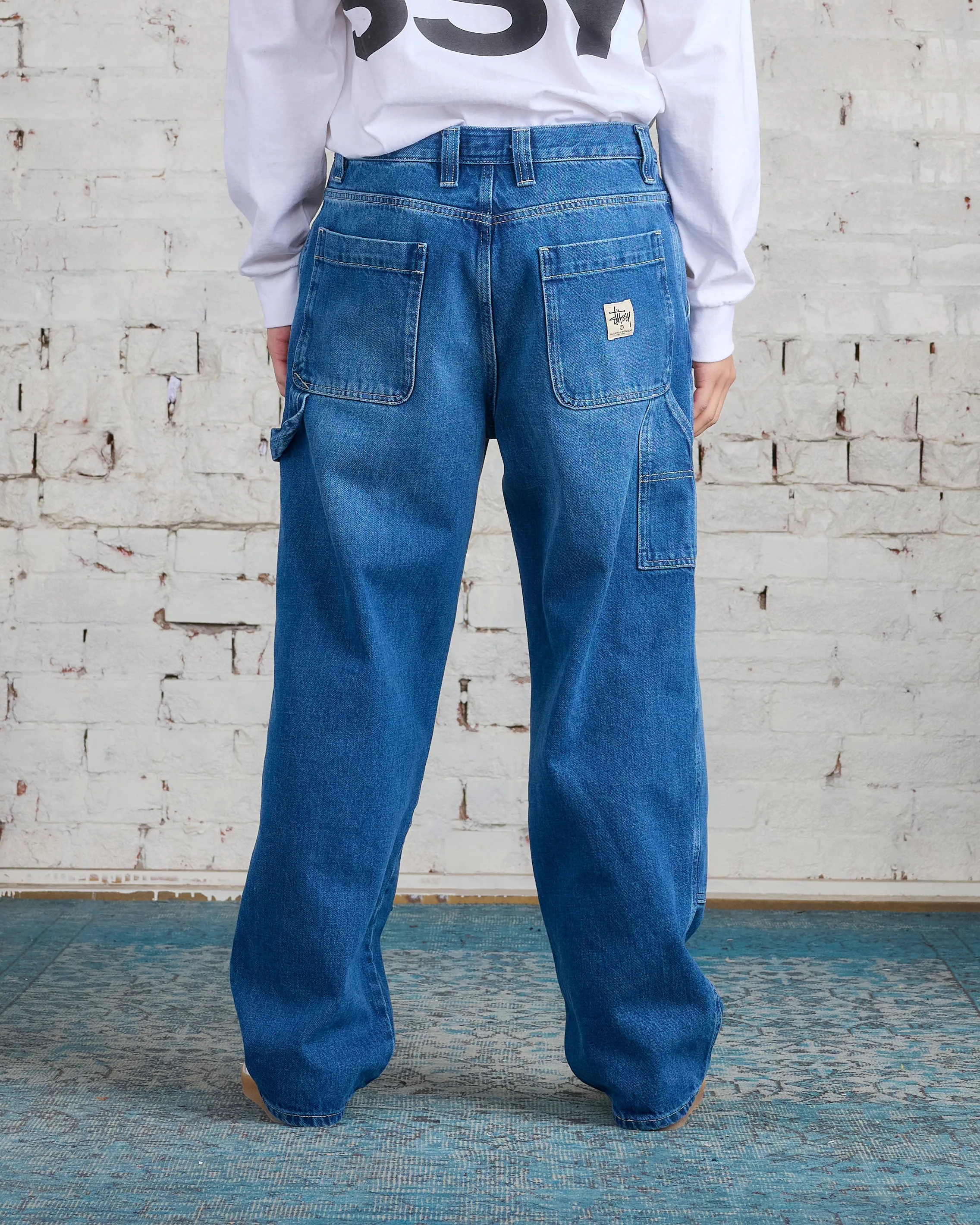 Stussy Work Pant Denim Washed Blue
