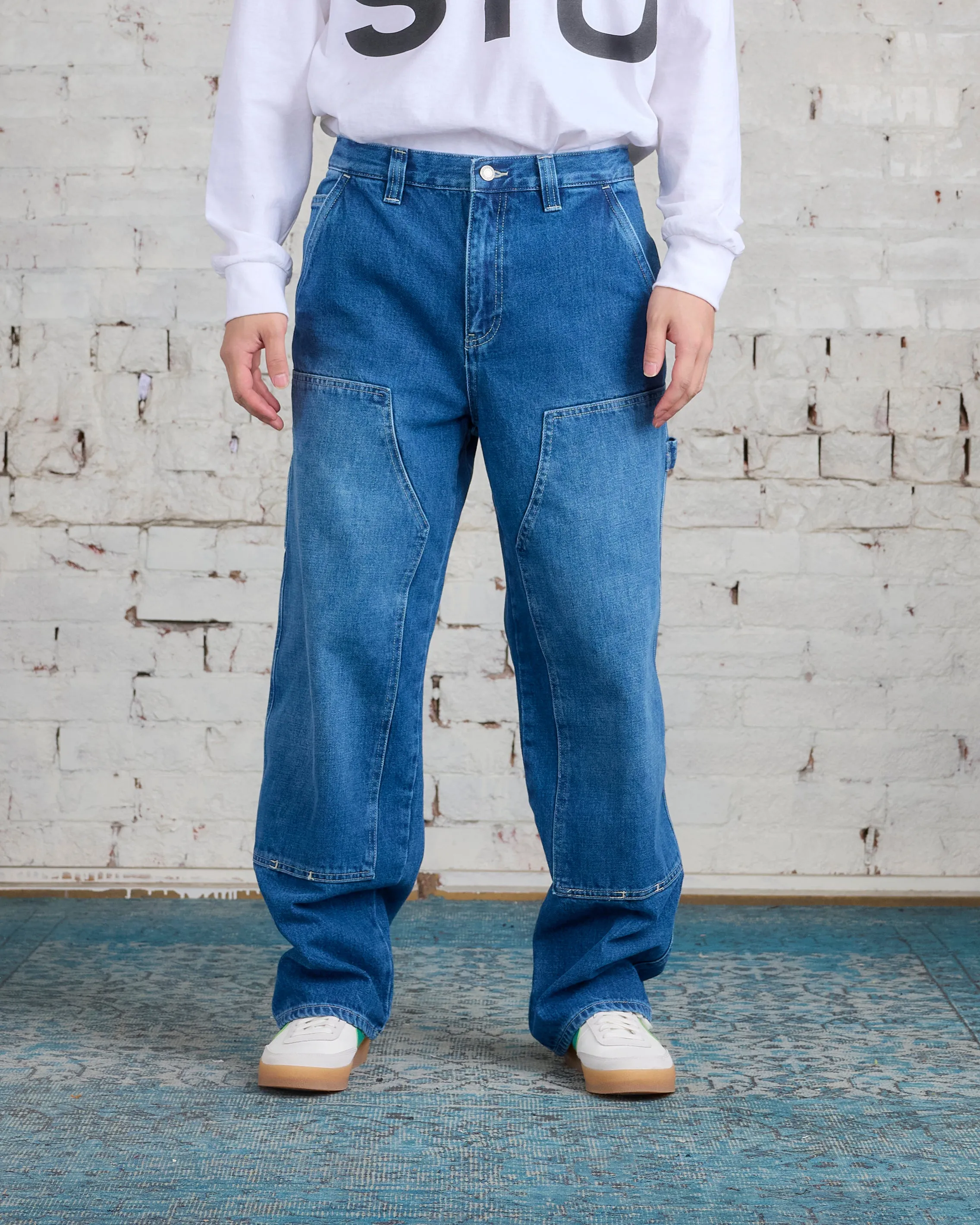 Stussy Work Pant Denim Washed Blue