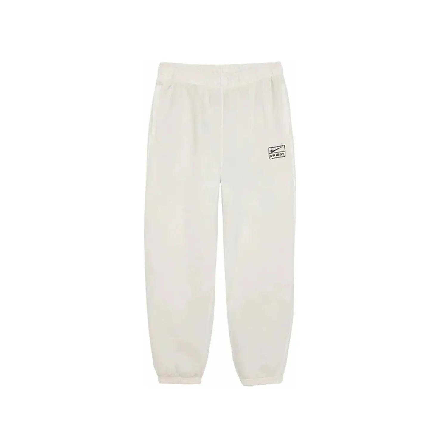 Stussy x Nike Pigment Dyed Fleece Pant Light Bone