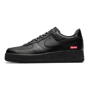 Supreme x Air Force 1 Low Box Logo  Black