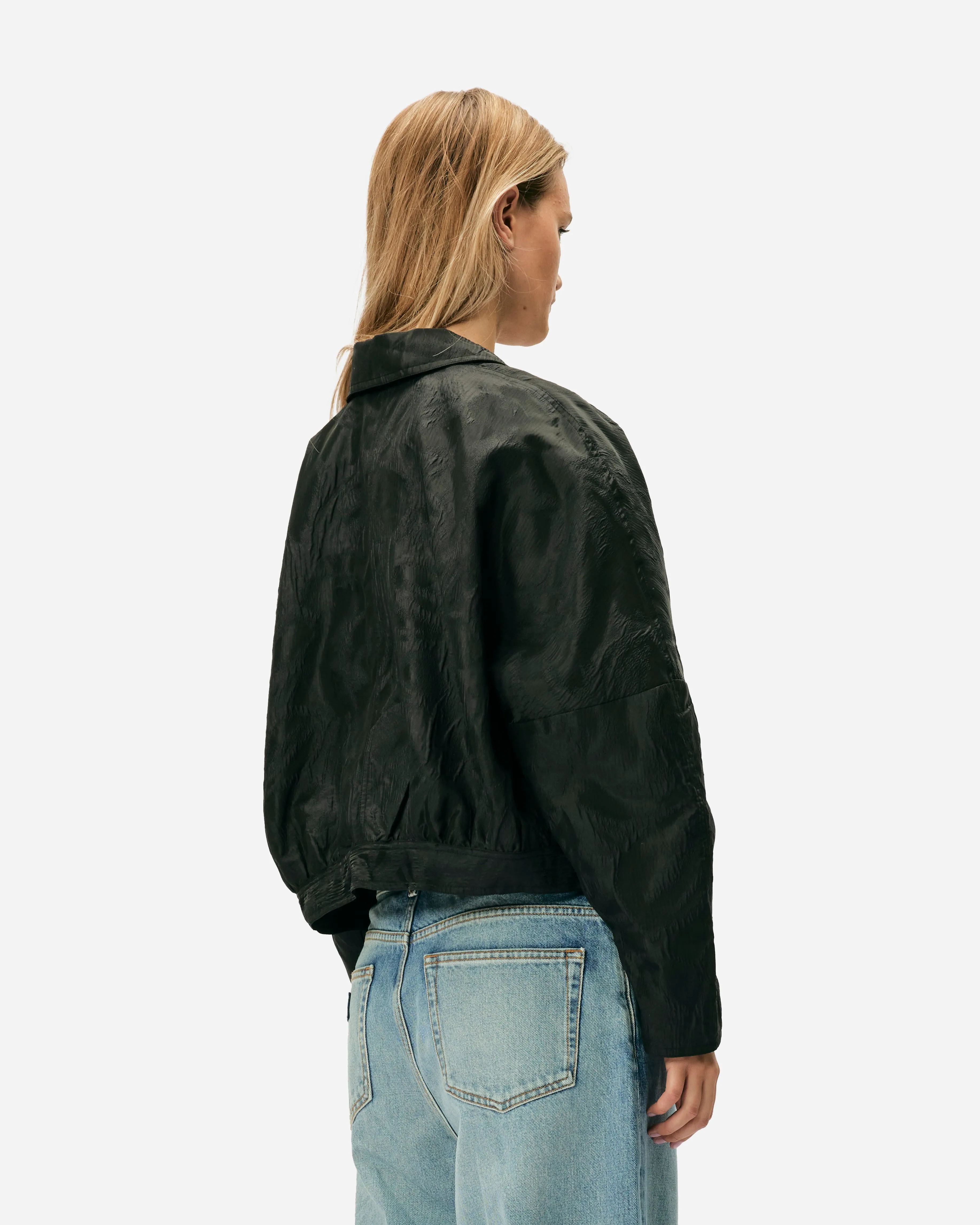 Textured Cloqu Short Jacket