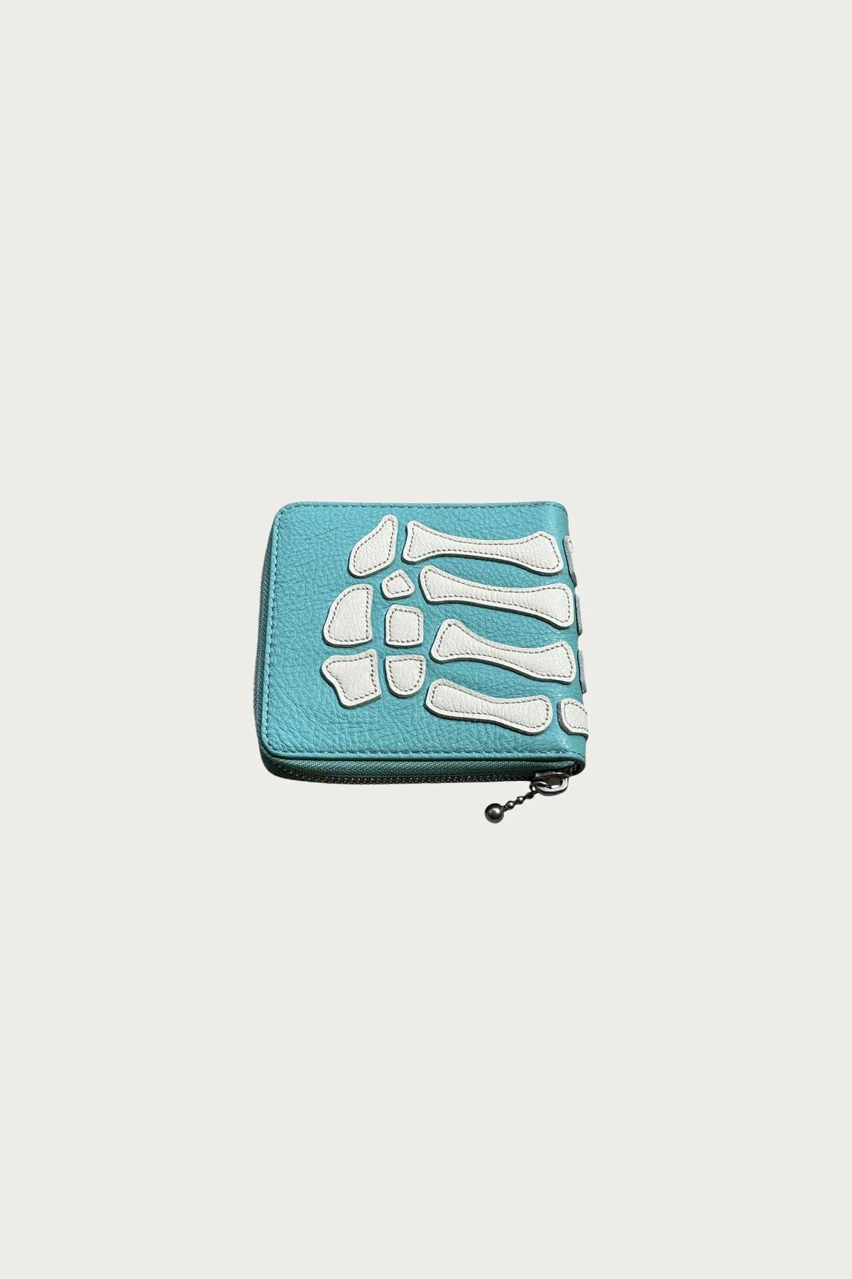 THUMB-UP BONE BAND ZIP Wallet - Powder Blue