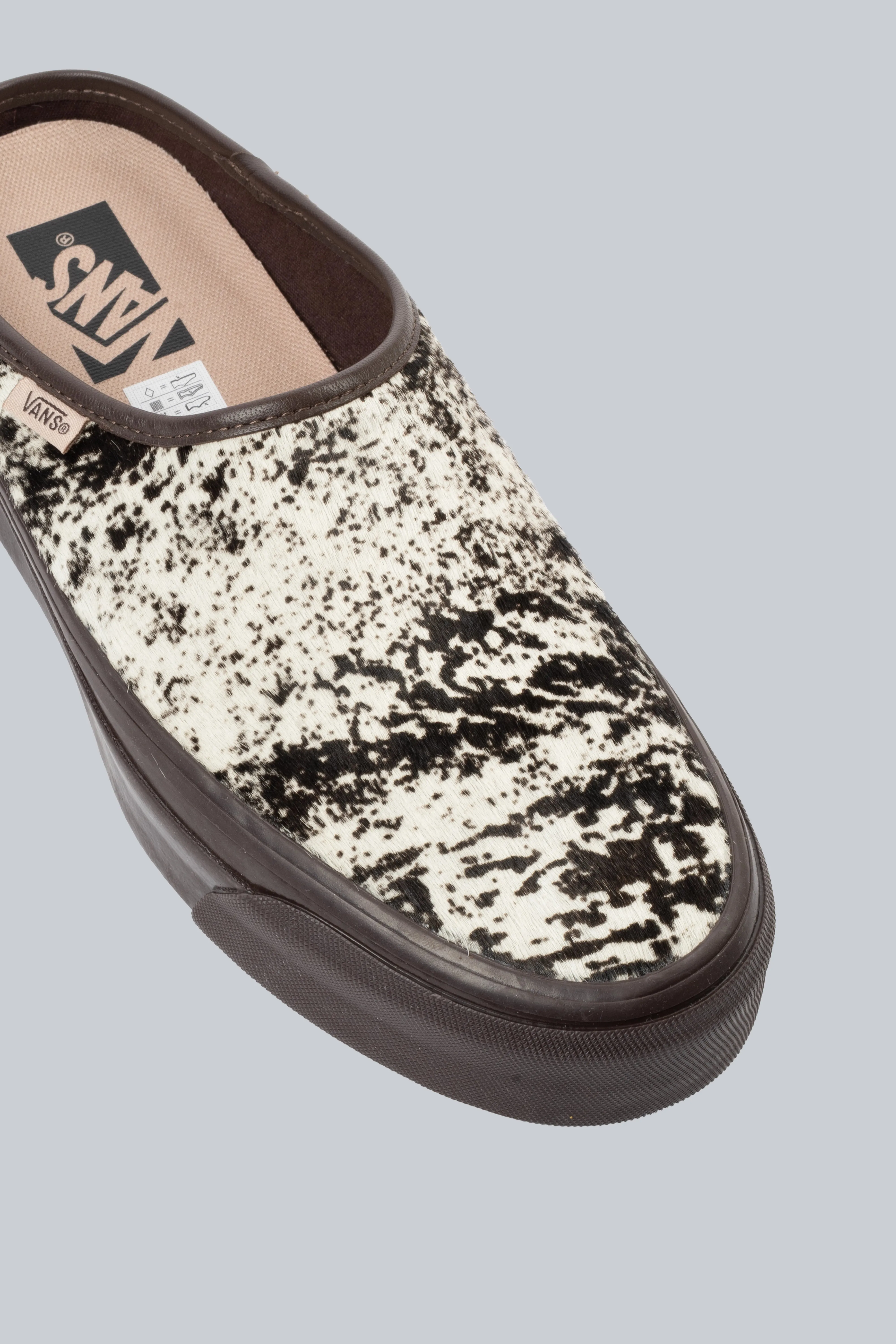 VANS MULE STYLE 17 CHOCOLATE PLUM PONY HAIR
