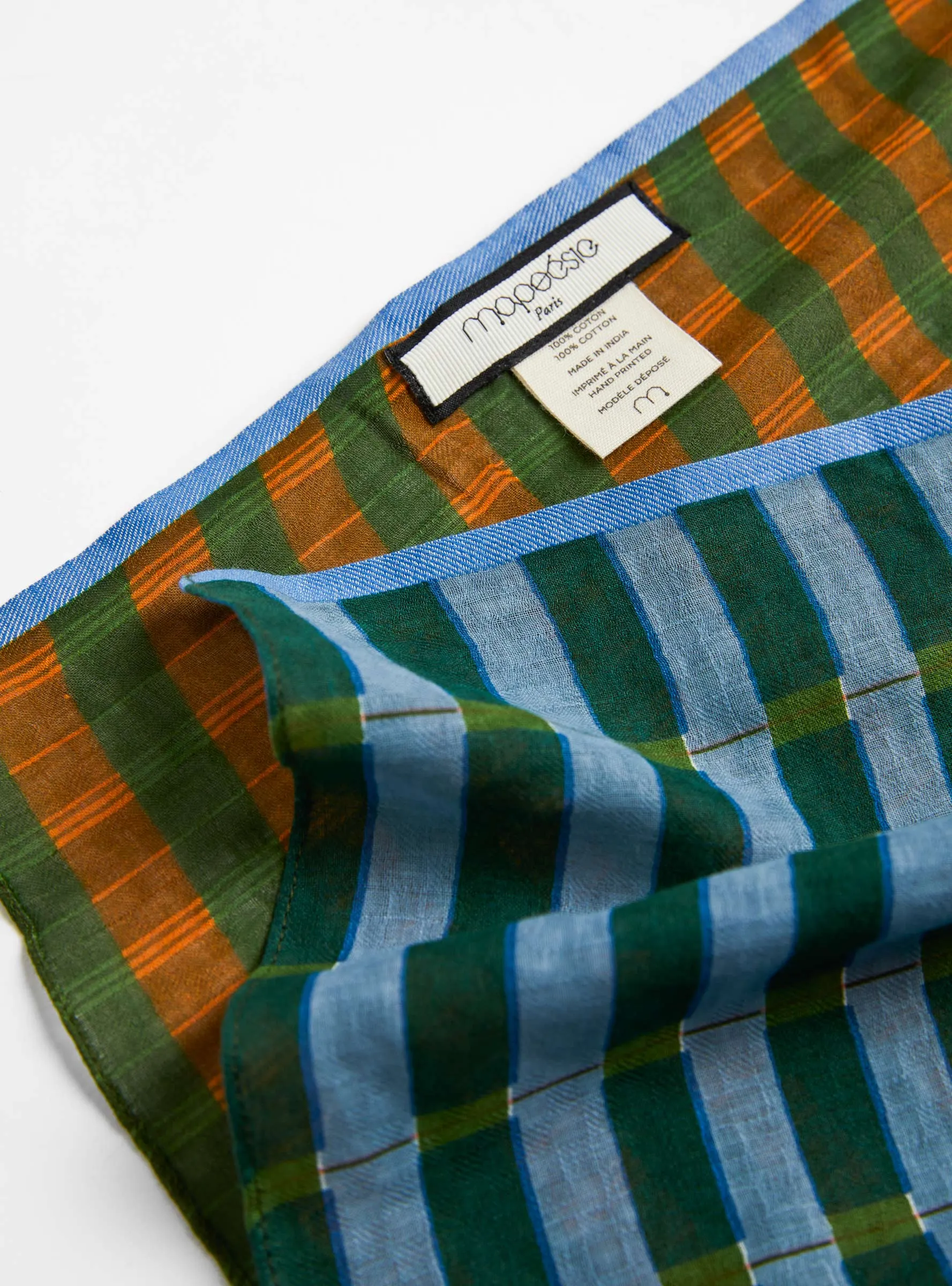 Vibrant Scarf Blue Violet