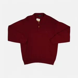 Vintage Burberry Red Knit Jumper (XL)