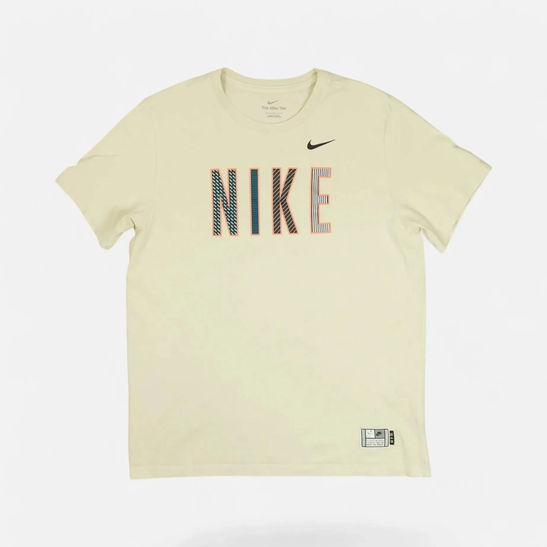Vintage Nike Beige T-Shirt(M)