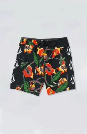 Volcom Boardshort - Iconic Floral Mod 19