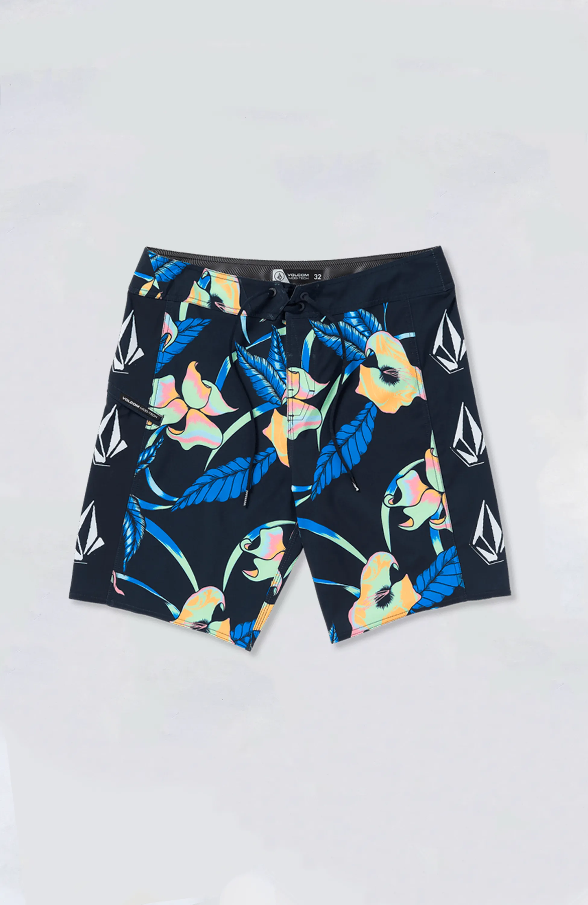 Volcom Boardshort - Iconic Floral Mod 19